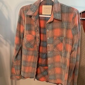 FREE PEOPLE FLANNEL